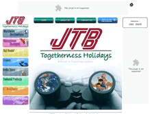 Tablet Screenshot of jtbtours.com